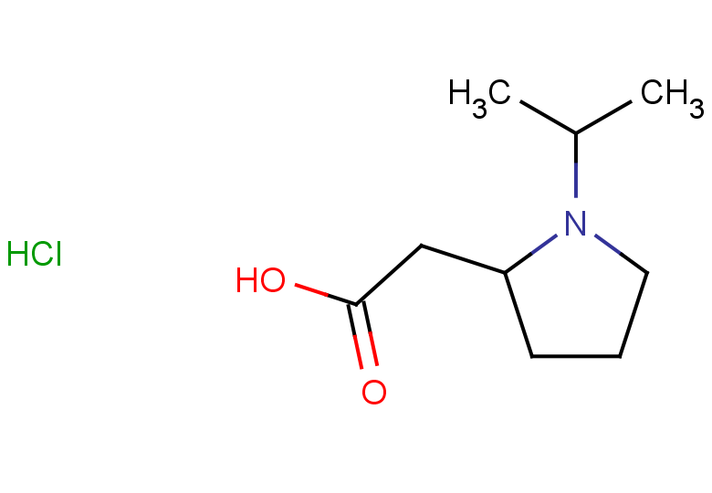 2-[1-(propan-2-yl)pyrrolidin-2-yl]acetic acid hydrochloride