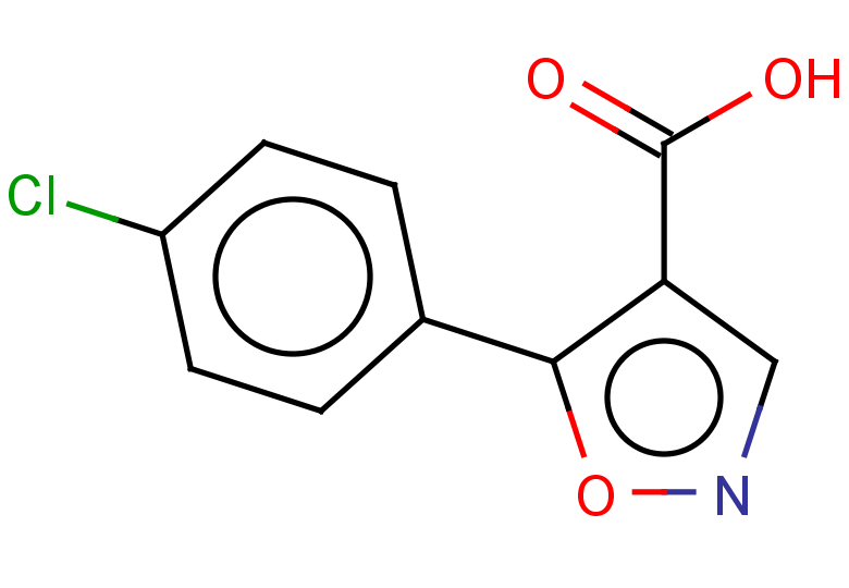5-(4-chlorophenyl)-1,2-oxazole-4-carboxylic acid