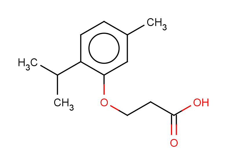 3-[5-methyl-2-(propan-2-yl)phenoxy]propanoic acid