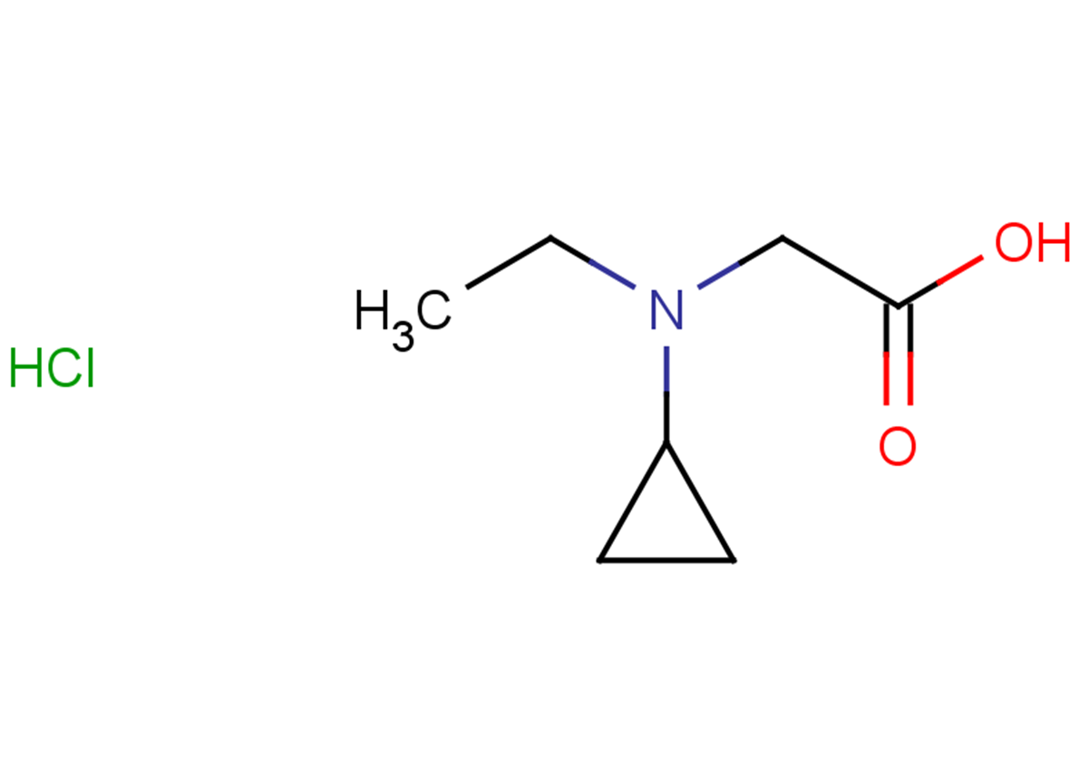 2-[cyclopropyl(ethyl)amino]acetic acid hydrochloride