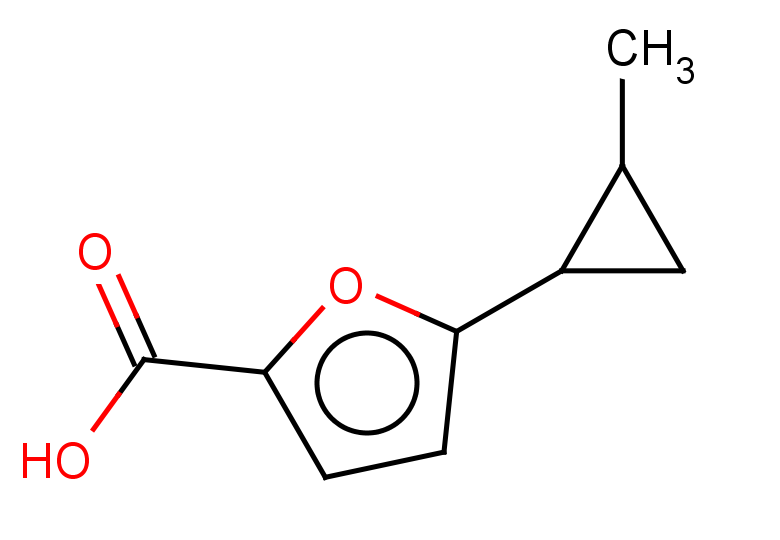 5-(2-methylcyclopropyl)furan-2-carboxylic acid