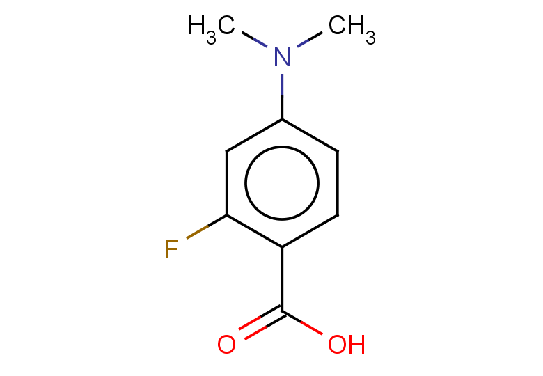 4-(dimethylamino)-2-fluorobenzoic acid