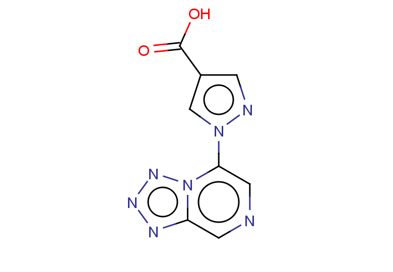 1-{[1,2,3,4]tetrazolo[1,5-a]pyrazin-5-yl}-1H-pyrazole-4-carboxylic acid
