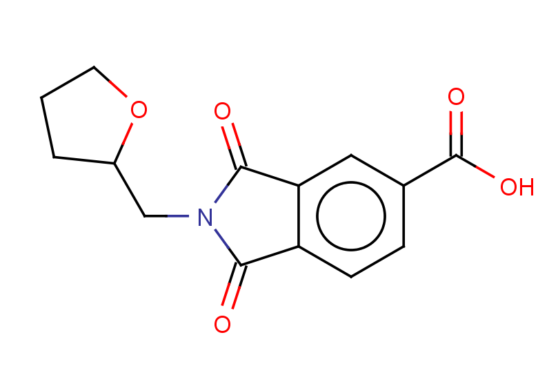 1,3-dioxo-2-(oxolan-2-ylmethyl)-2,3-dihydro-1H-isoindole-5-carboxylic acid
