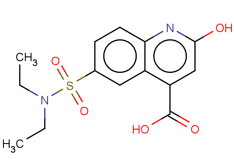6-(diethylsulfamoyl)-2-hydroxyquinoline-4-carboxylic acid