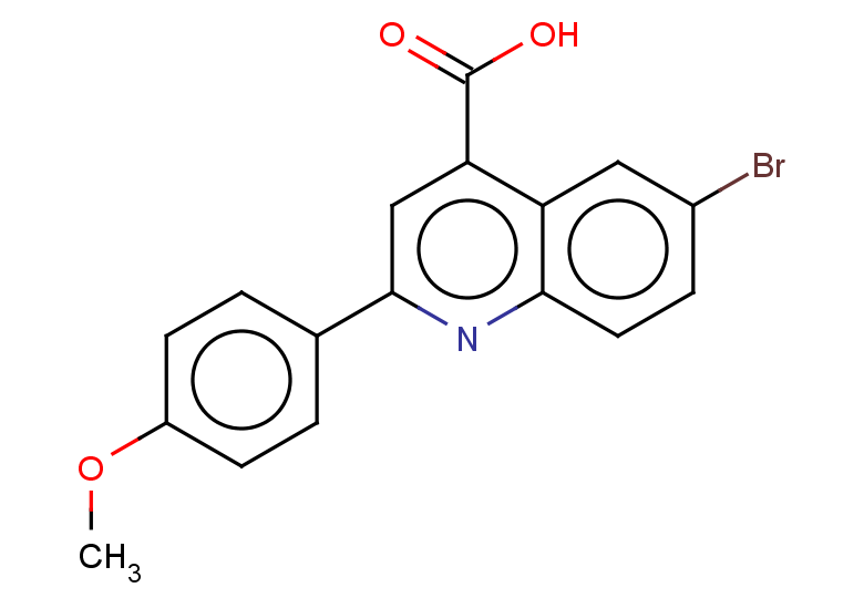 6-bromo-2-(4-methoxyphenyl)quinoline-4-carboxylic acid