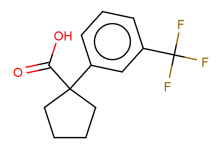 1-[3-(trifluoromethyl)phenyl]cyclopentane-1-carboxylic acid