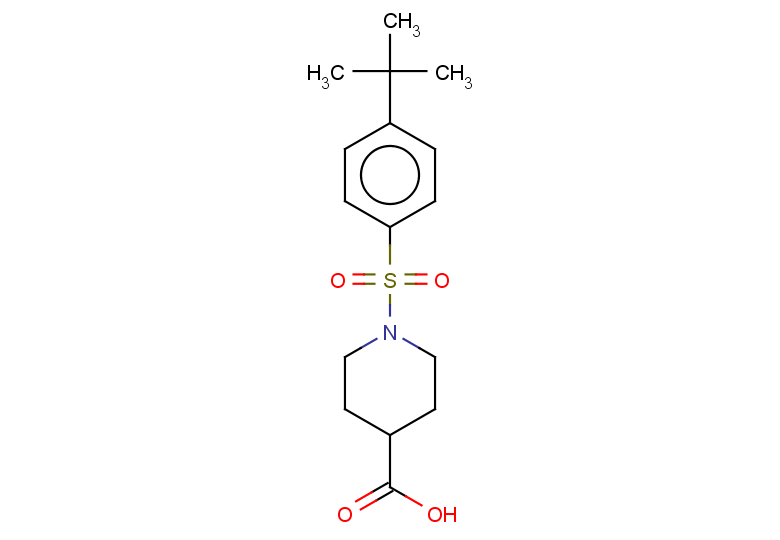 1-(4-tert-butylbenzenesulfonyl)piperidine-4-carboxylic acid