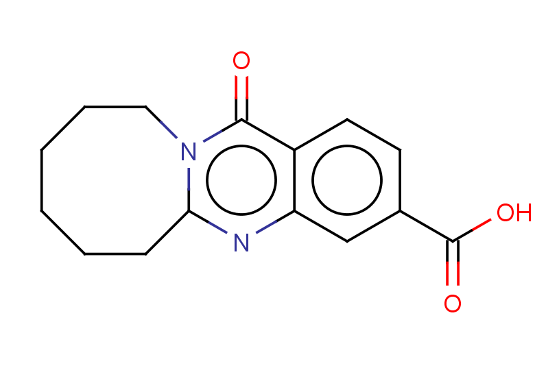13-oxo-6H,7H,8H,9H,10H,11H,13H-azocino[2,1-b]quinazoline-3-carboxylic acid