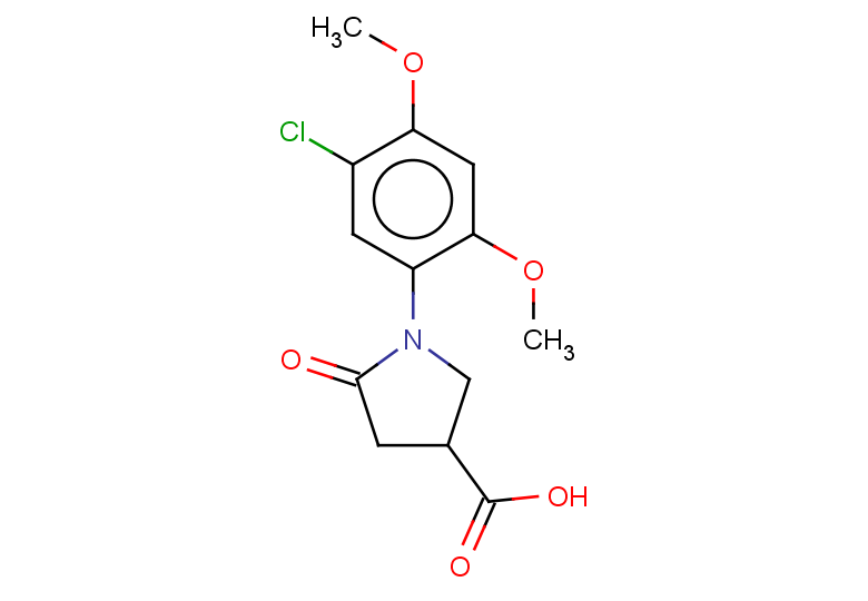 1-(5-chloro-2,4-dimethoxyphenyl)-5-oxopyrrolidine-3-carboxylic acid