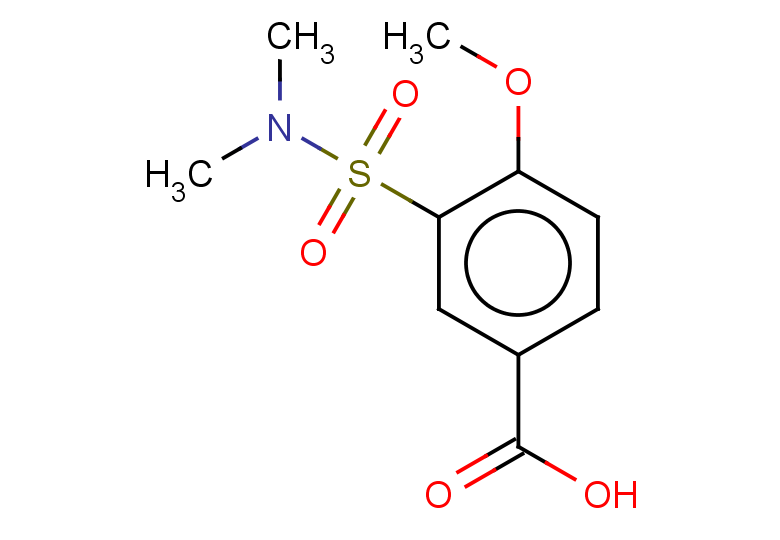 3-(dimethylsulfamoyl)-4-methoxybenzoic acid
