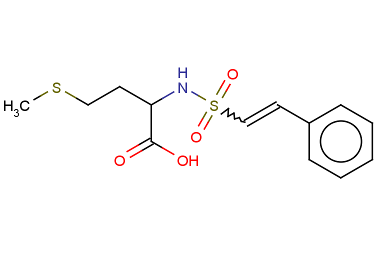 4-(methylsulfanyl)-2-(2-phenylethenesulfonamido)butanoic acid