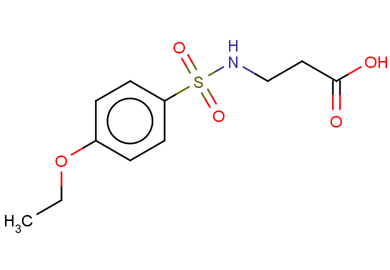 3-(4-ethoxybenzenesulfonamido)propanoic acid