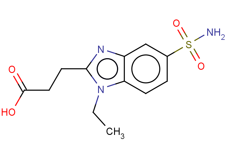 3-(1-ethyl-5-sulfamoyl-1H-1,3-benzodiazol-2-yl)propanoic acid