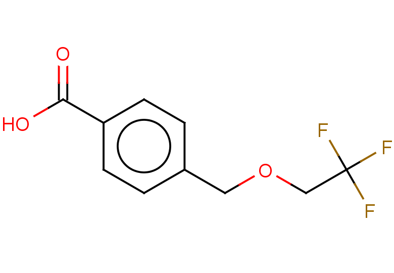 4-[(2,2,2-trifluoroethoxy)methyl]benzoic acid