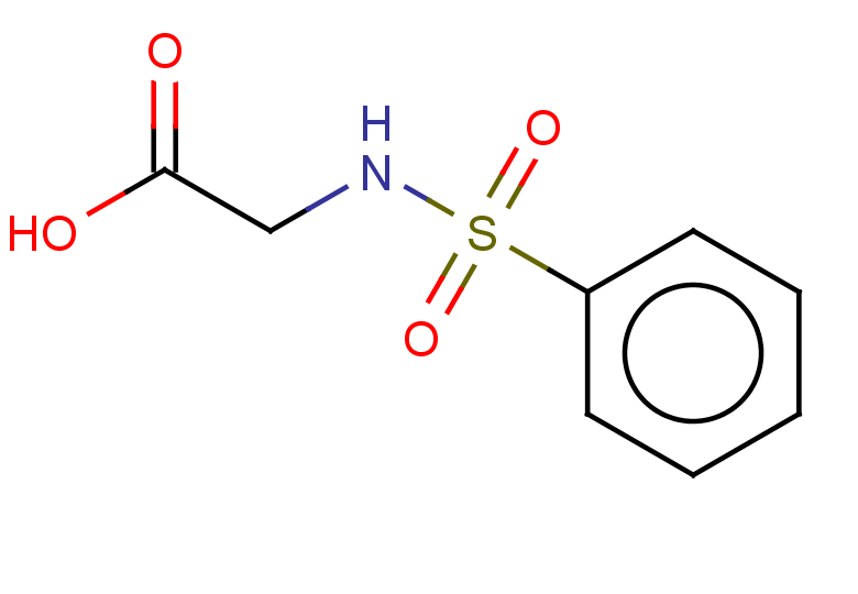 2-benzenesulfonamidoacetic acid