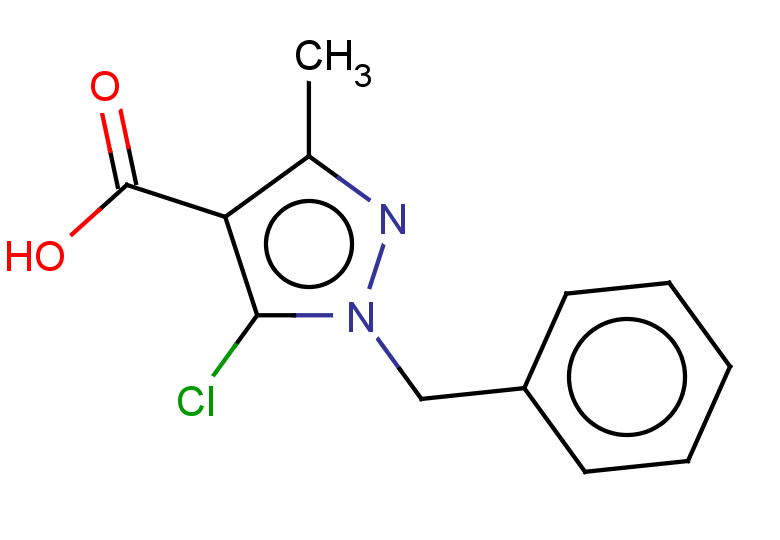 1-benzyl-5-chloro-3-methyl-1H-pyrazole-4-carboxylic acid