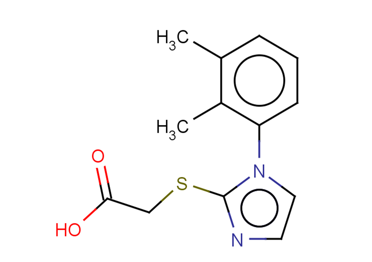 2-{[1-(2,3-dimethylphenyl)-1H-imidazol-2-yl]sulfanyl}acetic acid
