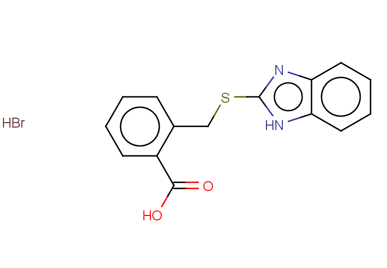 2-[(1H-1,3-benzodiazol-2-ylsulfanyl)methyl]benzoic acid hydrobromide