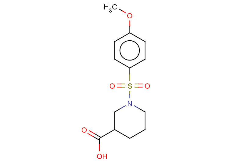 1-(4-methoxybenzenesulfonyl)piperidine-3-carboxylic acid