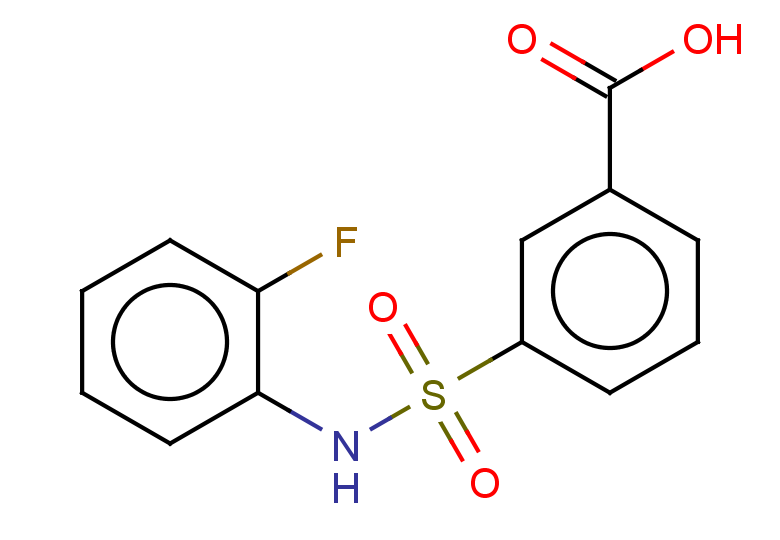 3-[(2-fluorophenyl)sulfamoyl]benzoic acid