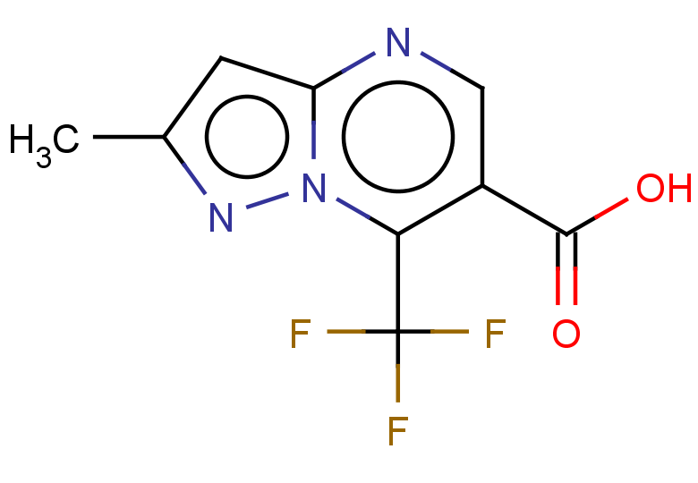 2-methyl-7-(trifluoromethyl)pyrazolo[1,5-a]pyrimidine-6-carboxylic acid