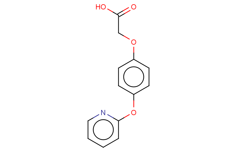 2-[4-(pyridin-2-yloxy)phenoxy]acetic acid