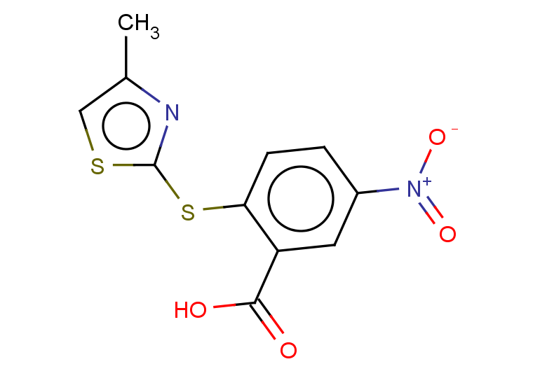 2-[(4-methyl-1,3-thiazol-2-yl)sulfanyl]-5-nitrobenzoic acid