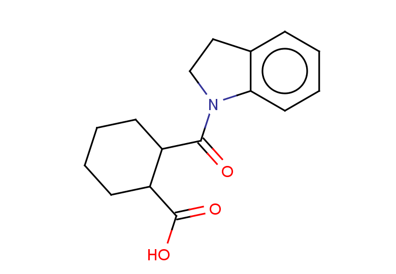 2-(2,3-dihydro-1H-indole-1-carbonyl)cyclohexane-1-carboxylic acid