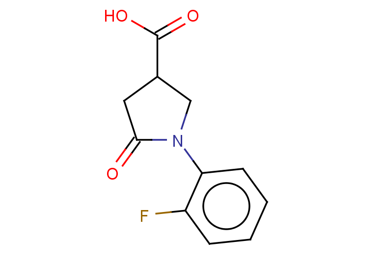 1-(2-fluorophenyl)-5-oxopyrrolidine-3-carboxylic acid