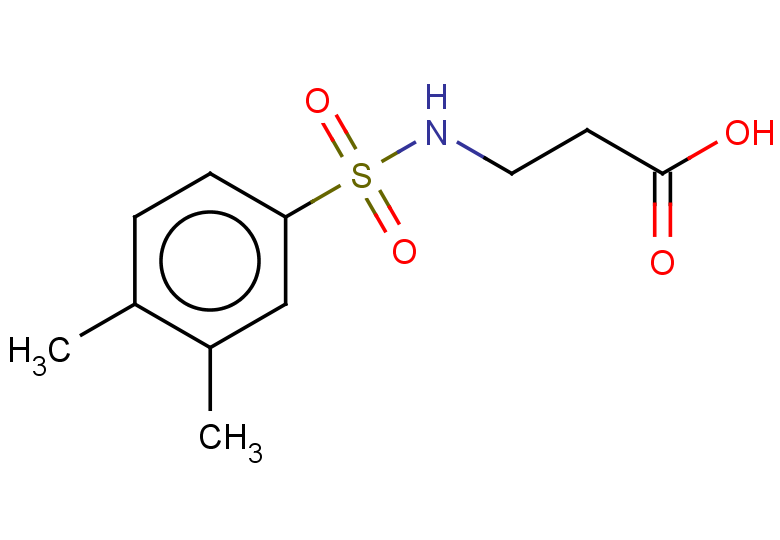 3-(3,4-dimethylbenzenesulfonamido)propanoic acid