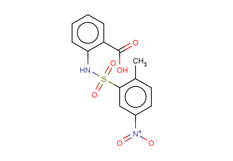 2-(2-methyl-5-nitrobenzenesulfonamido)benzoic acid