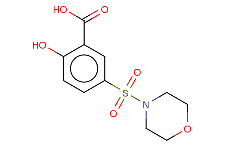 2-hydroxy-5-(morpholine-4-sulfonyl)benzoic acid