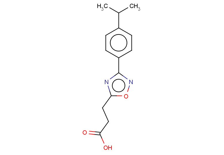 3-{3-[4-(propan-2-yl)phenyl]-1,2,4-oxadiazol-5-yl}propanoic acid