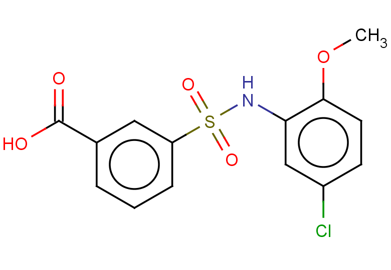3-[(5-chloro-2-methoxyphenyl)sulfamoyl]benzoic acid