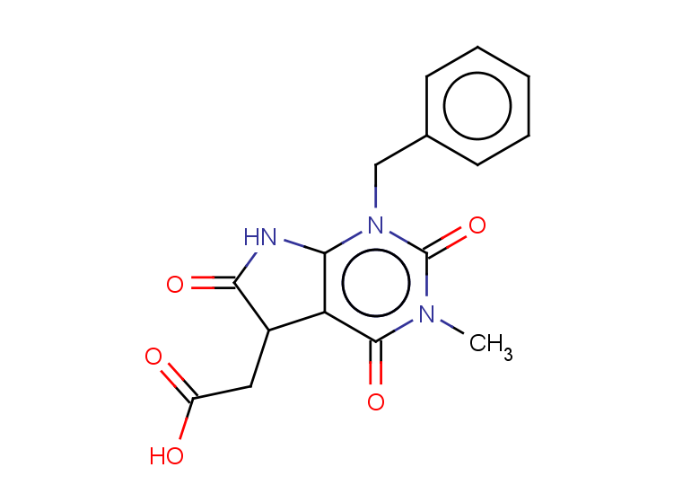2-{1-benzyl-3-methyl-2,4,6-trioxo-1H,2H,3H,4H,5H,6H,7H-pyrrolo[2,3-d]pyrimidin-5-yl}acetic acid
