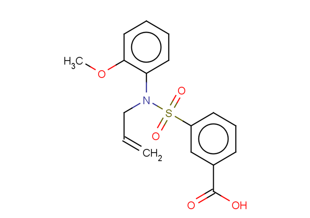 3-[(2-methoxyphenyl)(prop-2-en-1-yl)sulfamoyl]benzoic acid