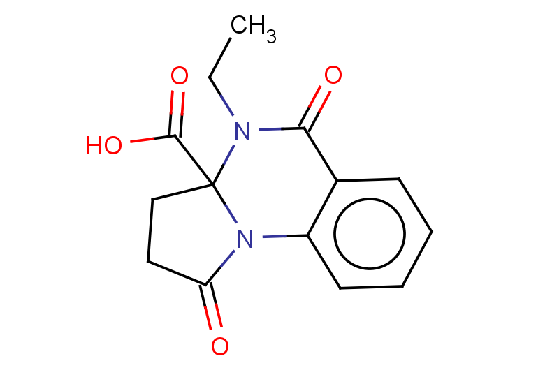 4-ethyl-1,5-dioxo-1H,2H,3H,3aH,4H,5H-pyrrolo[1,2-a]quinazoline-3a-carboxylic acid