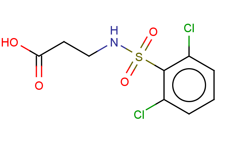3-(2,6-dichlorobenzenesulfonamido)propanoic acid