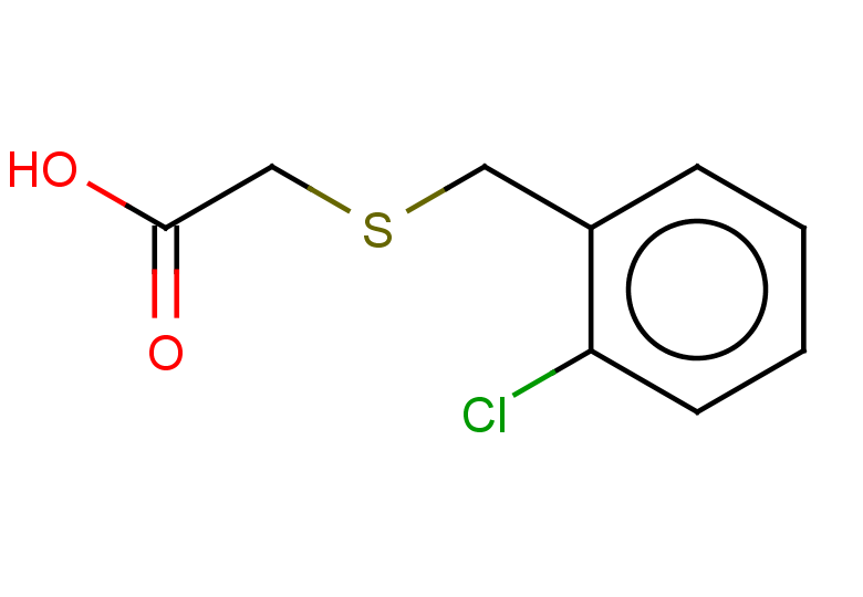 2-{[(2-chlorophenyl)methyl]sulfanyl}acetic acid