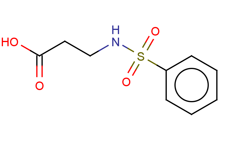 3-benzenesulfonamidopropanoic acid
