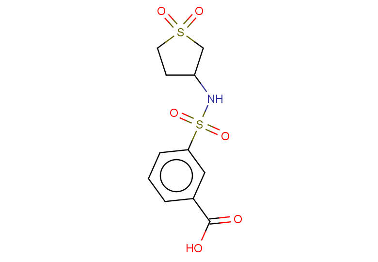 3-[(1,1-dioxo-1lambda6-thiolan-3-yl)sulfamoyl]benzoic acid