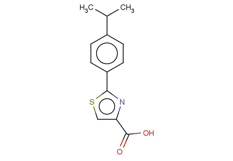 2-[4-(propan-2-yl)phenyl]-1,3-thiazole-4-carboxylic acid
