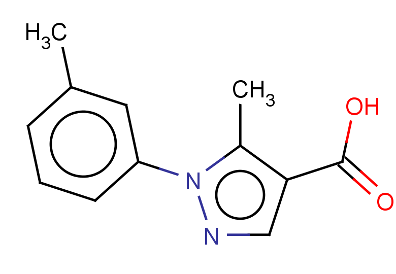 5-methyl-1-(3-methylphenyl)-1H-pyrazole-4-carboxylic acid