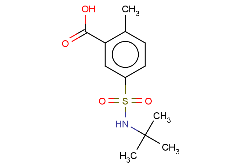 5-(tert-butylsulfamoyl)-2-methylbenzoic acid