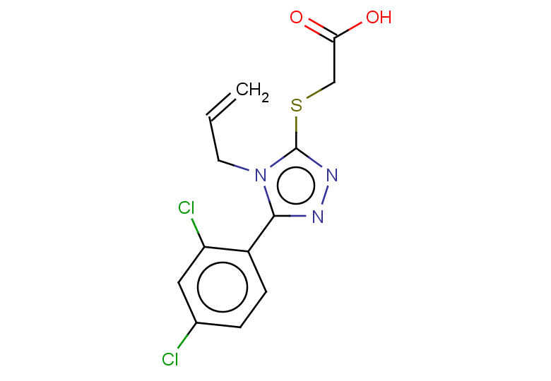 2-{[5-(2,4-dichlorophenyl)-4-(prop-2-en-1-yl)-4H-1,2,4-triazol-3-yl]sulfanyl}acetic acid