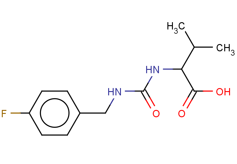 2-({[(4-fluorophenyl)methyl]carbamoyl}amino)-3-methylbutanoic acid