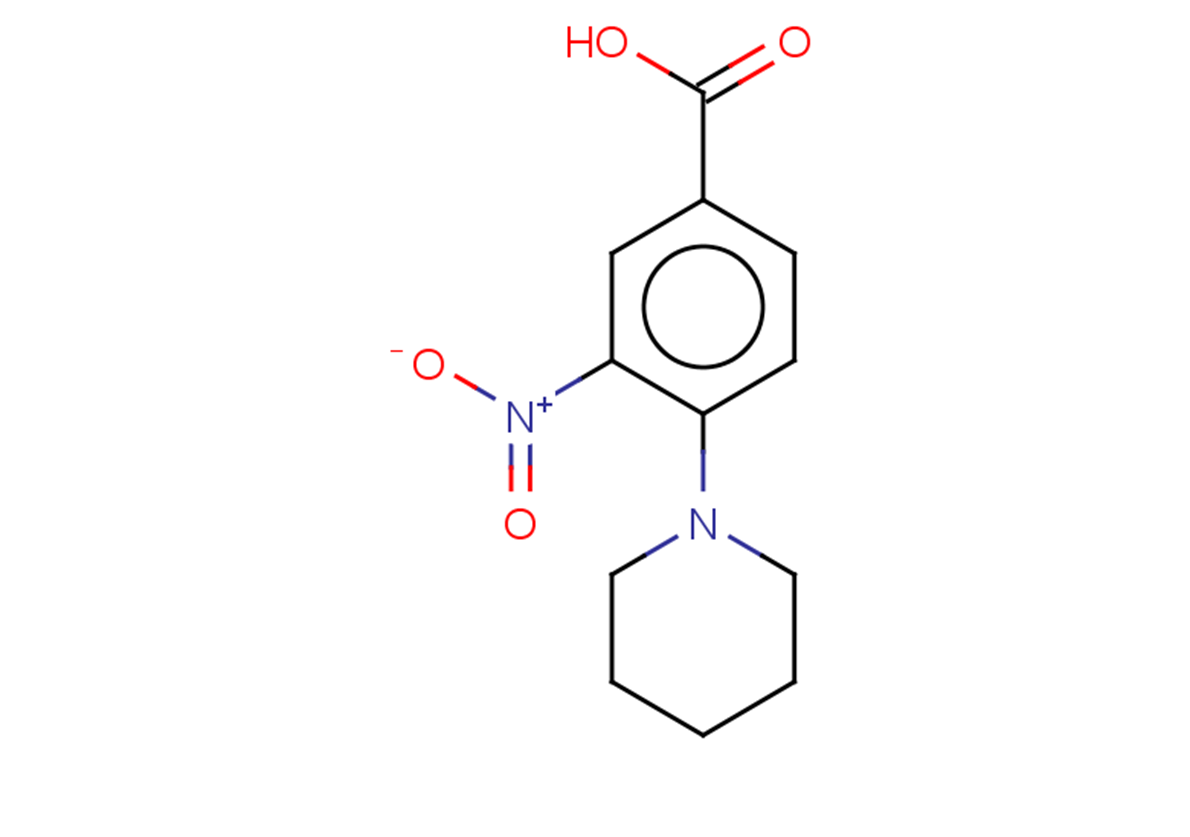 3-nitro-4-(piperidin-1-yl)benzoic acid