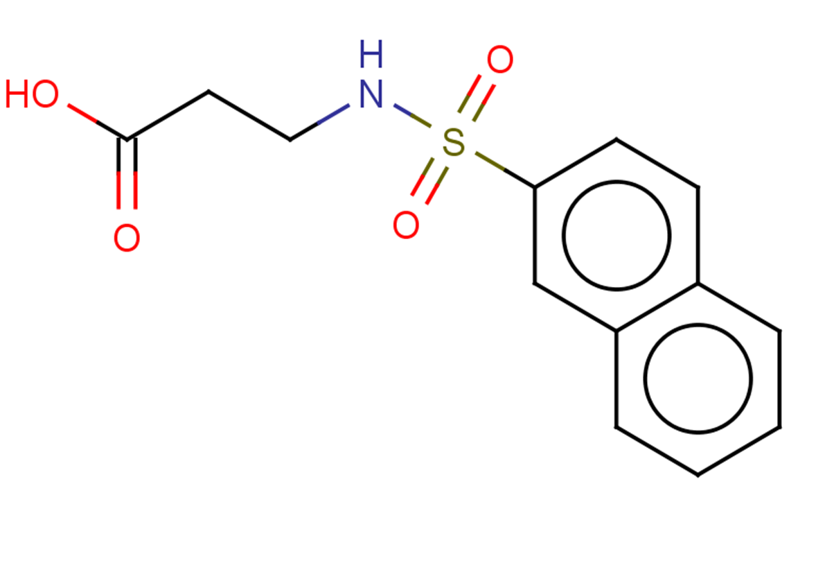 3-(naphthalene-2-sulfonamido)propanoic acid