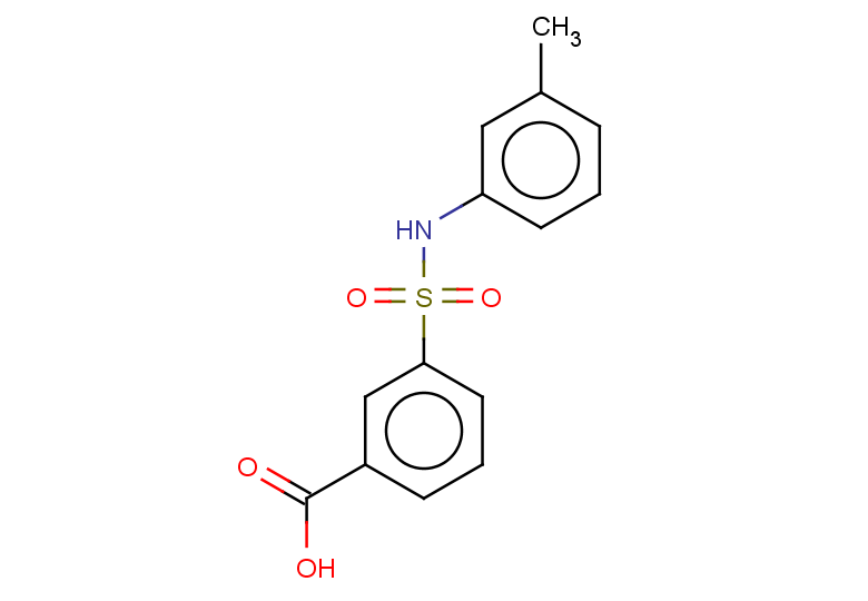 3-[(3-methylphenyl)sulfamoyl]benzoic acid